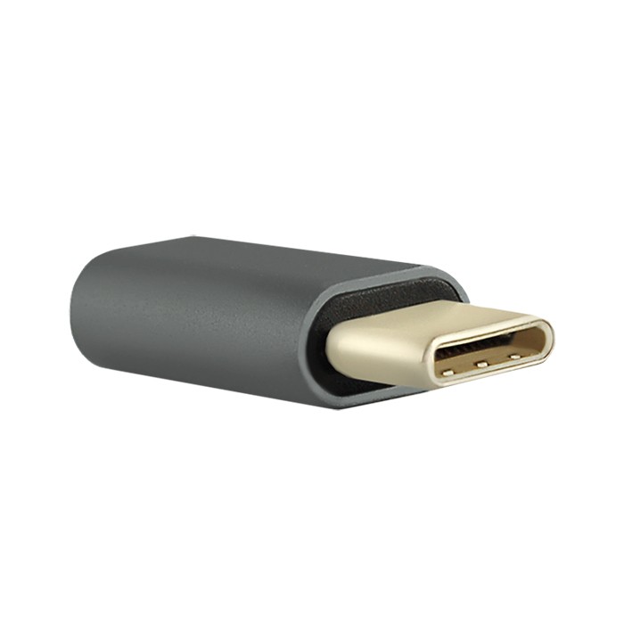 Qoltec Adapter przejściówka USB-C 3.1 | Micro USB | MHL | Aluminiowy