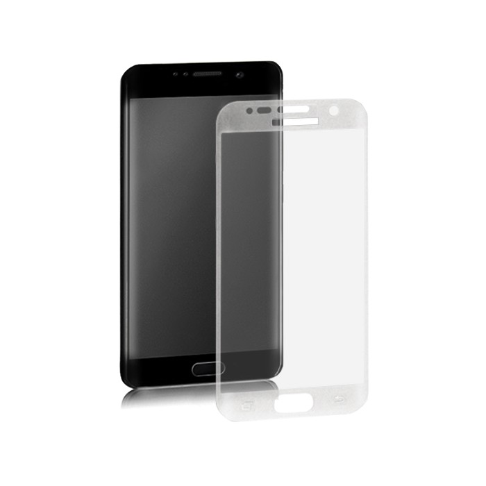 Qoltec Hartowane szkło ochronne PREMIUM do Samsung Galaxy S7 | PEŁNE