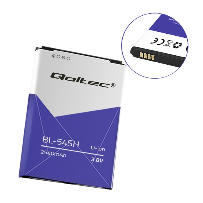 Qoltec Bateria do LG BL-54SH | D405 | L90 | 2540mAh
