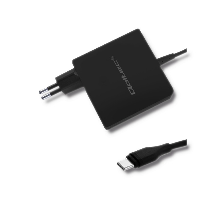 Qoltec Ładowarka sieciowa 90W | 20.3V | 4.5A | USB typ C | Laptop | Smartfon