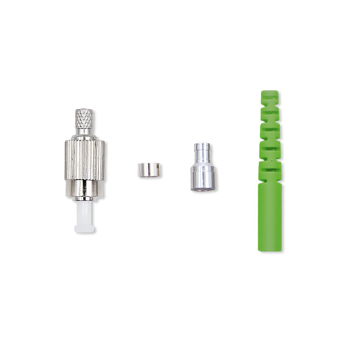 Qoltec Złącze światłowodowe FC/APC | Singlemode | 3.0mm | Zestaw montażowy | 200szt.