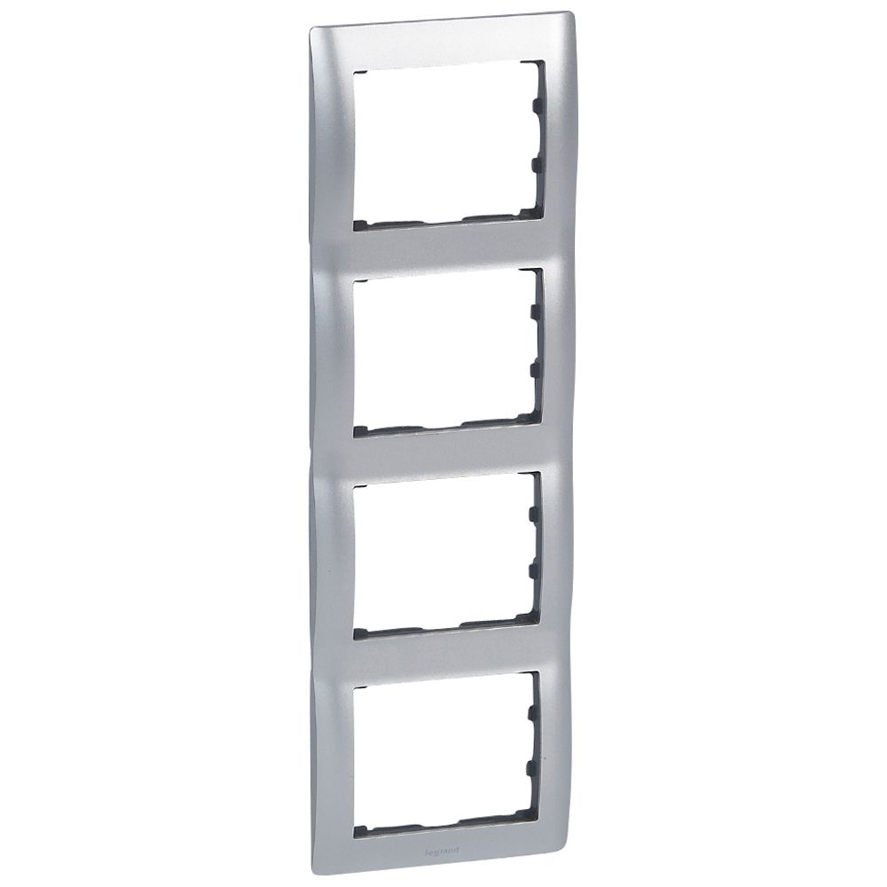 SISTENA LIFE RAMKA ALUMINIUM POCZWÓRNA PIONOWA, Legrand