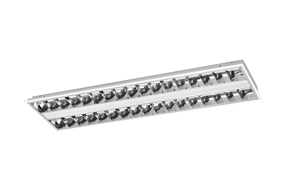 OPRAWA LED CELTA 50W, 2X120cm, 5000lm, AC 220-240V, 50/60Hz, IP20, NEUTRALNY BIAŁY, WPUSZCZANA, BIAŁY