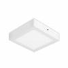 Ceiling fixture IP23 Easy Square Surface 170mm LED 10W LED neutral-white 4000K ON-OFF White 961lm TC-0167-BLA