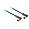 Sercos cable between Lexium ILM 62 integrated drives, 2 m