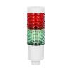 Kolumna sygnalizacyjna, fi45mm, kolor: zielony i czerwony, zasilanie 24VDC, wbudowany obwód LED