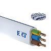 NKT instal PLUS YDYpżo 450/750 3x1,5 Przewód elektroenergetyczny, instalacyjny, wielożyłowy z izolacją PVC 50 m