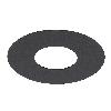 Numinos® XS Pierścień redukujący, okrągła 160/70 mm czarna