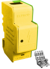 Modułowy blok rozdzielczy ELP-LBR160Aż-z żółto-zielony