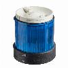 Harmony XVB Element świetlny z filtrem rozpraszającym Ø70 niebieski ciągły LED 24V AC/DC
