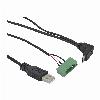 AD v3, kabel USB typu Y do panelu operatorskiego AD v3, długość 1,35 m