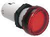 Jednoczęściowa lampka LED, kolor czerwony, 12VAC/DC