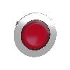 Główka przycisku bez podświetlenia kryty czerwony do umieszczenia etykiety Harmony XB4
