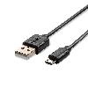 Przewód Mikro USB / 1m / Czarny 8481