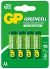 Baterie chlorkowe Greencell AA/R6; 1,5V (4 sztuki); 15G-IU4
