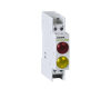 Ex9PD2ry 6.3V AC/DC Lampka sygnalizacyjna, 6,3V AC/DC, 1 czerwony LED i 1 żółta LED