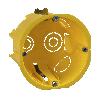 Multifix Puszka osprzętowa,okrągła 65x45mm żółta, 850°C