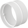Łącznik okrągły Ø150 (mufa) biały