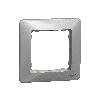 Ramka 1-krotna, Sedna Design, srebrne aluminium