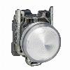 Harmony XB4 Lampka sygnalizacyjna biała LED 24V metalowy