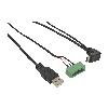 AD v3, kabel USB typu Y do panelu operatorskiego AD v3, długość 2,85 m