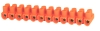 Listwa zaciskowa gwintowa termoplastyczna LTF12-2.5 pomarańczowy 21210108