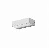 Wall fixture IP65 Ara Small LED 9.3 LED warm-white 3000K ON-OFF White 820.00 PX-0376-BLA