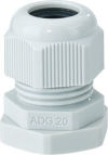 ADG 20 Dławnica skręcana IP 66, M 20, średnica kabla: 5-13, do instal. wewnętrznych, szara