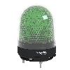 Harmony XVR Sygnalizator świetlny z brzęczkiem, zielony, Ø100, 70...90 dB, zintegrowany LED, 100...230 V AC