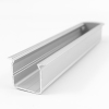 Profil aluminiowy L5 srebrny anodowany podtynkowy głęboki 1,00 m