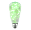 Żarówka Dekoracyjna LED Świetliki ST64 E27 2W 230V Zielona