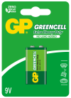 Bateria chlorkowa Greencell 6F22; 9,0V (1 sztuka); 1604GLF-U1