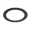 Numinos® XL Pierścień redukujący, okrągła 240/180 mm czarna