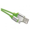 Kabel USB 2.0, wtyk A - C, ładowanie, transmisja danych, 1 m, zielony