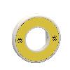 Harmony, Illuminated ring Ø60, plastic, yellow, white or red integral LED, unmarked, 24 V AC/DC