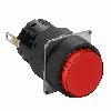 Harmony XB6 Kompletny wskaźnik świetlny, Czerwony, LED, Okrągły, 24 V DC, 16 mm, Plastikowy