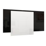 Promiennik niskotemperaturowy szklany- biały 500W; IP44; Klasa II, wym. 1200 ×400×39 [mm], ściana/sufit; z wtyczką