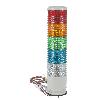 Harmony XVC Kolumna świetlna z buczykiem Ø60 5 elementów światło ciągłe/migające LED 24V