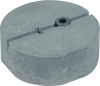 Podstawa betonowa z gwintowanym adapterem M16, 8,5 kg, śr. 240 mm, wys. 90 mm BES 8.5KG M16 D240