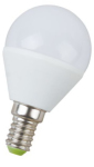 Lampa LED E14 G45 2W 220-240V kulka barwa światła ciepła