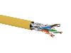 Kabel U/FTP kat.6A LSOH 4x2x23AWG Dca (POMARAŃCZOWA powłoka) 500m - (10Gb/s) 25 lat gwarancji, badanie jakości laboratorium INTERTEK (USA) ALANTEC