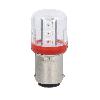 Żarówka LED, BA15d, 110-120VAC, czerwona