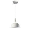 Lampa Wisząca / Regulowany kąt / Klosz: Aluminium / Trzonek:E14 / Biały