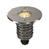 DASAR® 920, wysokonapięciowa lampa podłogowa wpuszczana LED outdoor, LED, 3000K, IP67, okrągła, osłona ze stali nierdzewnej szczotkowanej, 230V, 5,6W