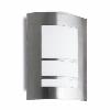 Wall fixture IP55 Siluet E27 15 Stainless steel PX-0246-INO