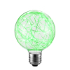 Żarówka Dekoracyjna LED Świetliki G80 E27 2W 230V Zielona
