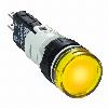 Harmony XB6 Kompletny wskaźnik świetlny, Żółty, LED, Okrągły, 12...24 V AC/DC, 16 mm, Plastikowy