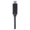 Kabel USB 3.1, wtyk C - C, szybkie ładowanie, transmisja danych, 1 m, czarny