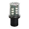 Harmony XVB Dioda LED migająca zielona, BA 15d, 24V AC/DC