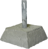 Wspornik 0- 3 betonowy do przyklejania